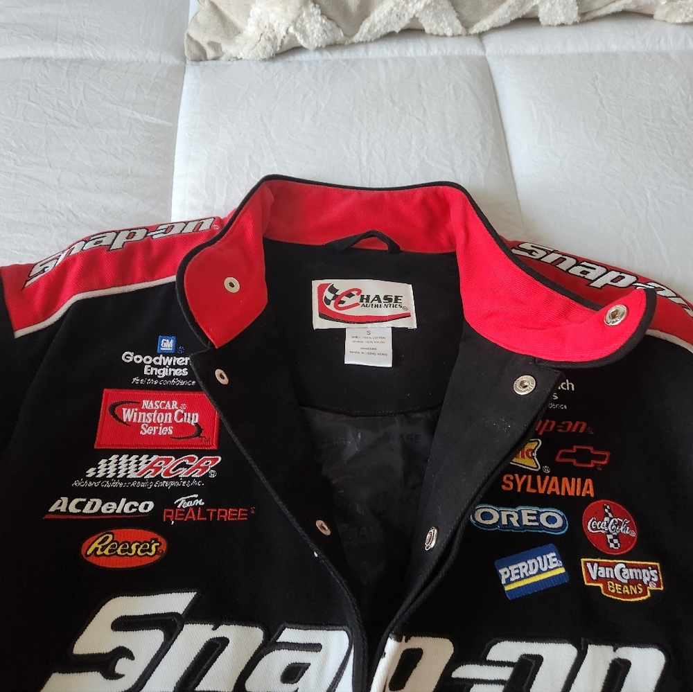 Snap Man Racing Jacket - Black and Red - Picture 2 of 6